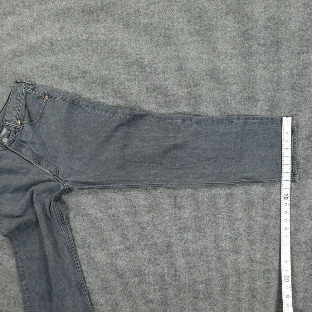 Levis 501 Mens Jeans 34x30 Original Straight Button Fly Gray